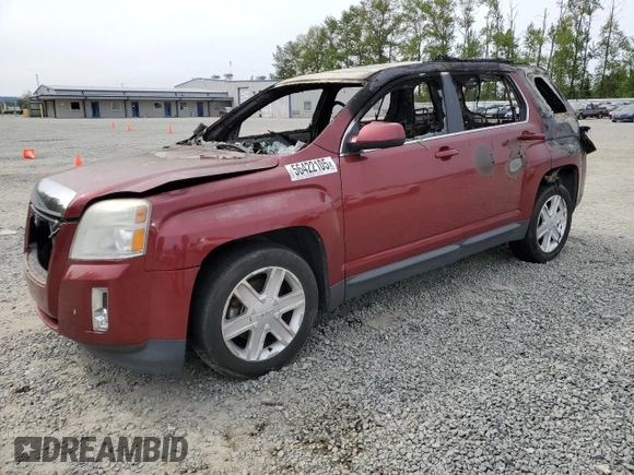 2011 GMC Terrain SLT-1 with VIN 2CTFLVEC9B6379208, listed as a Copart auction lot 56422105 with Not provided miles and Clean title. Bid and sale history available at DreamBid. Image 1.