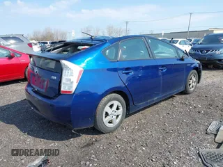 2010 Toyota Prius II with VIN JTDKN3DU2A0173643, listed as a IAAI auction lot 42088644 with 141,114 mi miles. Bid and sale history available at carsss.com. Image 4.
