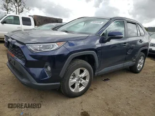 2021 Toyota RAV4 Hybrid XLE with VIN 4T3RWRFV7MU042518, listed as a Copart auction lot 50359205 with 44,422 mi miles and Salvage Title. Bid and sale history available at carsss.com. Image 1.