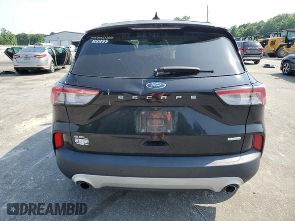 2020 Ford Escape SEL with VIN 1FMCU0H62LUC28018, listed as a Copart auction lot 57896165 with 46,415 mi miles and Salvage title. Bid and sale history available at DreamBid. Image 6.