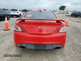 2012 Hyundai Genesis Coupe 2.0T with VIN KMHHT6KD5CU076285, listed as a Copart auction lot 59228515 with 156,070 mi miles and Clean title. Bid and sale history available at DreamBid. Image 6.