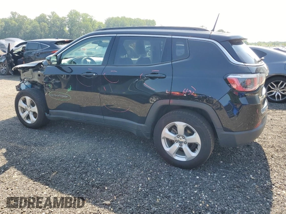 2017 Jeep Compass Latitude with VIN 3C4NJCBB1HT658590, listed as a Copart auction lot 60962925 with 140,352 mi miles and Salvage title. Bid and sale history available at DreamBid. Image 2.