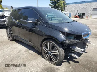 2017 BMW i3 with VIN WBY1Z8C32HV892635, listed as a Copart auction lot 57505265 with 93,399 mi miles and Salvage title. Bid and sale history available at DreamBid. Image 4.