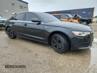2012 Audi A6 Premium Plus with VIN WAUGGAFC9CN149299, listed as a Copart auction lot 61159115 with 114,782 mi miles and Non repairable. Bid and sale history available at DreamBid. Image 4.