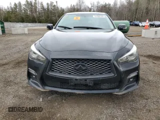 2019 Infiniti Q50 3.0t LUXE with VIN JN1EV7AR3KM593493, listed as a Copart auction lot 52400135 with 0 mi miles and Non Repairable. Bid and sale history available at carsss.com. Image 5.
