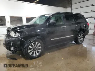 2010 Toyota Sequoia Ltd with VIN 5TDJY5G15AS028318, listed as a Copart auction lot 45147365 with 128,860 mi miles and Salvage Title. Bid and sale history available at carsss.com. Image 1.