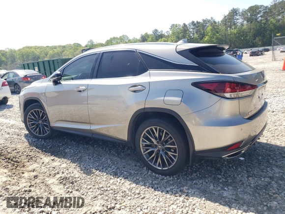 2022 Lexus RX 350 F Sport с VIN 2T2YZMDA5NC316862, выставлен на аукционе Copart как лот 51960125 с пробегом 39 564 миль миль и Списание • Salvage title. История ставок и продаж доступна на DreamBid. Изображение 2.