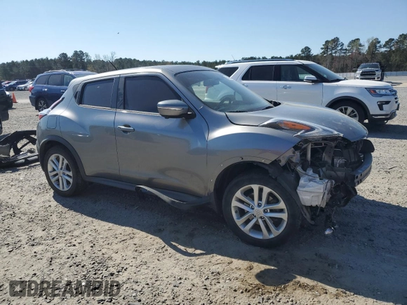2016 Nissan Juke SL z VIN JN8AF5MVXGT658394, wystawiony jako Copart lot #50437055 z przebiegiem 134 834 mil mil oraz Szkoda całkowita • Salvage title. Historia ofert i sprzedaży dostępna na DreamBid. Obrazek 4.