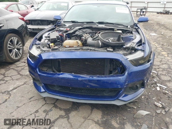 2015 Ford Mustang V6 with VIN 1FA6P8AM2F5321402, listed as a IAAI auction lot 42215558 with 137,209 mi miles and . Bid and sale history available at DreamBid. Image 6.