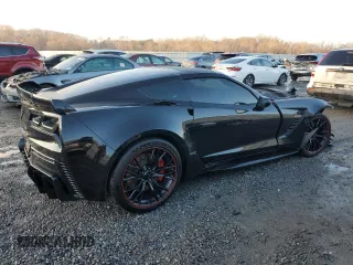 2017 Chevrolet Corvette Z06 1LZ with VIN 1G1YP2D66H5600182, listed as a Copart auction lot 86970554 with 38,326 mi miles and Salvage Title. Bid and sale history available at carsss.com. Image 3.