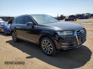 2017 Audi Q7 Premium Plus with VIN WA1LAAF72HD056590, listed as a Copart auction lot 66102874 with 130,569 mi miles and Salvage Title. Bid and sale history available at DreamBid. Image 4.