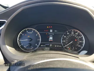 2025 Infiniti QX55 Sensory with VIN 3PCAJ5LR8SF106435, listed as a Copart auction lot 49073815 with 853 mi miles and Salvage Title. Bid and sale history available at DreamBid. Image 9.