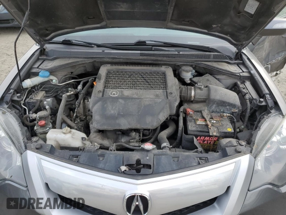 2010 Acura RDX with VIN 5J8TB1H28AA005205, listed as a Copart auction lot 42991305 with 125,009 mi miles and Salvage Title. Bid and sale history available at carsss.com. Image 12.