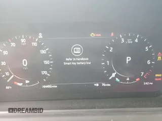 2021 Land Rover Range Rover Velar S with VIN SALYJ2EX1MA328649, listed as a Copart auction lot 51627475 with 64,492 mi miles and Salvage Title. Bid and sale history available at DreamBid. Image 9.