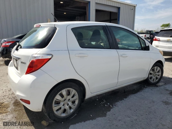 2013 Toyota Yaris L with VIN JTDKTUD32DD554330, listed as a Copart auction lot 53477045 with 216,865 mi miles and Clean Title. Bid and sale history available at carsss.com. Image 3.