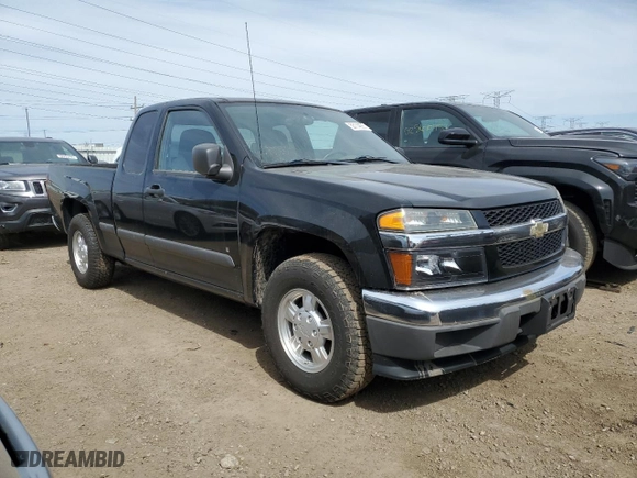 2007 Chevrolet Colorado LT w/1LT with VIN 1GCCS19E978102601, listed as a Copart auction lot 53114055 with 110,414 mi miles and Clean Title. Bid and sale history available at carsss.com. Image 4.