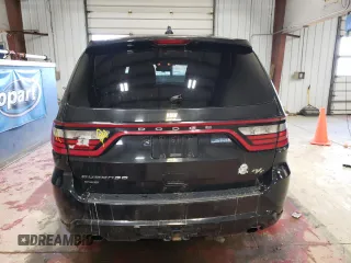 2016 Dodge Durango R/T with VIN 1C4SDJCT8GC394820, listed as a Copart auction lot 50128855 with 126,289 mi miles and Salvage Title. Bid and sale history available at DreamBid. Image 6.