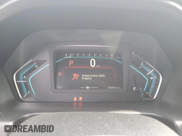 2018 Honda Odyssey EX with VIN 5FNRL6H58JB040766, listed as a Copart auction lot 54702055 with 98,445 mi miles and Salvage title. Bid and sale history available at DreamBid. Image 9.