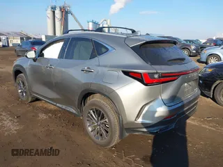 2024 Lexus NX with VIN 2T2AGCEZ7RC039708, listed as a IAAI auction lot 41343689 with 5,314 mi miles. Bid and sale history available at carsss.com. Image 3.