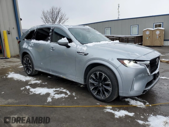 2024 Mazda CX-90 S Premium z VIN JM3KKDHC7R1147911, wystawiony jako Copart lot #83414044 z przebiegiem 11 220 mil mil oraz Szkoda całkowita • Salvage title. Historia ofert i sprzedaży dostępna na DreamBid. Obrazek 4.