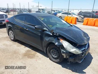 2013 Hyundai Elantra GLS with VIN 5NPDH4AE4DH221265, listed as a IAAI auction lot 42224005 with 112,923 mi miles and . Bid and sale history available at DreamBid. Image 1.