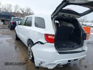 2019 Dodge Durango R/T with VIN 1C4SDJCT7KC576002, listed as a IAAI auction lot 41587519 with 62,344 mi miles and . Bid and sale history available at carsss.com. Image 3.