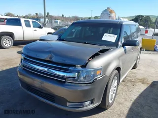 2014 Ford Flex SEL with VIN 2FMGK5C82EBD31669, listed as a IAAI auction lot 41712254 with 121,207 mi miles. Bid and sale history available at carsss.com. Image 6.
