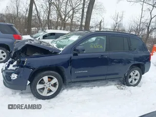 2017 Jeep Compass High Altitude with VIN 1C4NJDEB0HD106845, listed as a IAAI auction lot 41261759 with 76,630 mi miles. Bid and sale history available at carsss.com. Image 14.
