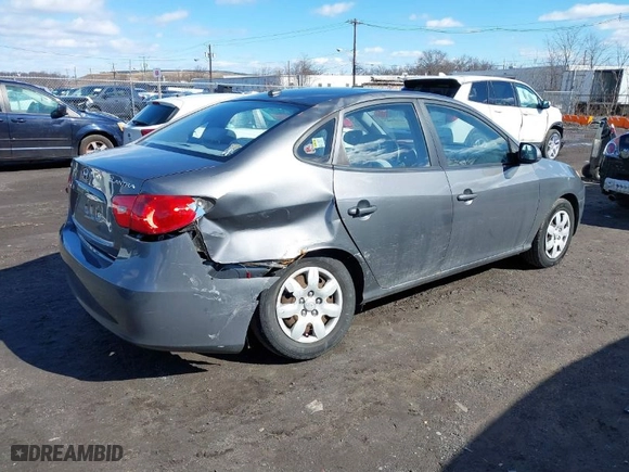 2008 Hyundai Elantra GLS with VIN KMHDU46D38U479053, listed as a IAAI auction lot 41599985 with 147,592 mi miles. Bid and sale history available at carsss.com. Image 4.