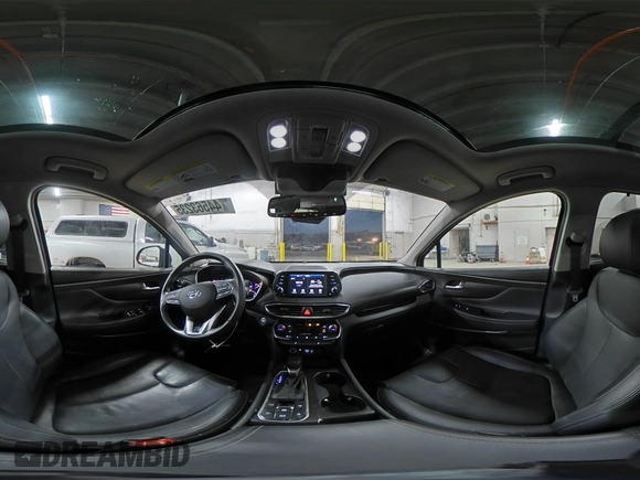 2020 Hyundai Santa Fe SEL with VIN 5NMS3CAA8LH279470, listed as a Copart auction lot 44563235 with 38,159 mi miles and Salvage Title. Bid and sale history available at carsss.com. Image 16.