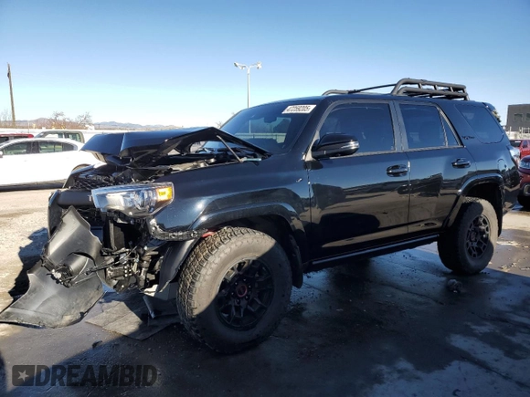 2023 Toyota 4Runner TRD Pro with VIN JTELU5JR1P6153579, listed as a Copart auction lot 47259205 with 10,862 mi miles and Salvage title. Bid and sale history available at DreamBid. Image 1.