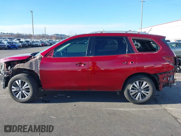 2018 Nissan Pathfinder SV with VIN 5N1DR2MN5JC626504, listed as a IAAI auction lot 41206405 with 128,863 mi miles. Bid and sale history available at carsss.com. Image 15.