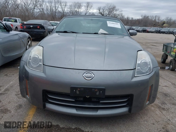 2006 Nissan 350Z Touring with VIN JN1AZ36A26M457957, listed as a IAAI auction lot 41480181 with 103,606 mi miles. Bid and sale history available at carsss.com. Image 6.