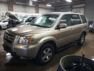 2006 Honda Pilot EX-L with VIN 2HKYF18796H516751, listed as a Copart auction lot 44558685 with 141,576 mi miles and Salvage Title. Bid and sale history available at DreamBid. Image 1.