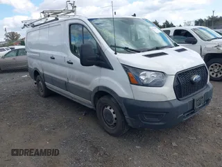 2022 Ford Transit Cargo with VIN 1FTBR1YG6NKA84259, listed as a IAAI auction lot 40764177 with 80,042 mi miles and . Bid and sale history available at DreamBid. Image 1.