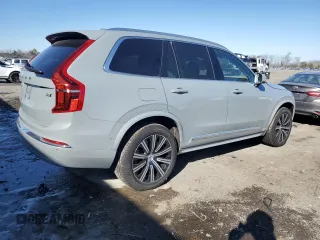 2025 Volvo XC90 Plus with VIN YV4062PE6S1342087, listed as a Copart auction lot 43110805 with 3,766 mi miles and Clean Title. Bid and sale history available at DreamBid. Image 3.