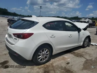 2015 Mazda 3 i Touring with VIN 3MZBM1L7XFM154245, listed as a Copart auction lot 61571995 with Not provided miles and Salvage title. Bid and sale history available at DreamBid. Image 3.