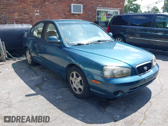 2001 Hyundai Elantra GLS z VIN KMHDN45DX1U121291, wystawiony jako IAAI lot #42551283 z przebiegiem 140 236 mil mil oraz . Historia ofert i sprzedaży dostępna na DreamBid. Obrazek 1.