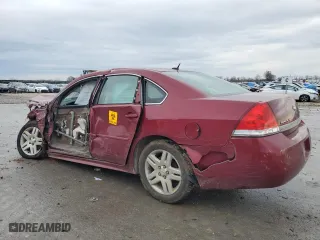 2010 Chevrolet Impala LT with VIN 2G1WB5EK9A1181643, listed as a Copart auction lot 86568984 with 126,555 mi miles and Salvage Title. Bid and sale history available at carsss.com. Image 2.