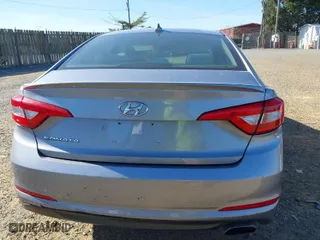 2017 Hyundai Sonata SE with VIN 5NPE24AF6HH537318, listed as a IAAI auction lot 41785789 with 115,013 mi miles. Bid and sale history available at carsss.com. Image 15.