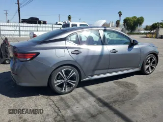 2021 Nissan Sentra SR with VIN 3N1AB8DV0MY311705, listed as a Copart auction lot 52202775 with 24,583 mi miles and Salvage Title. Bid and sale history available at DreamBid. Image 3.