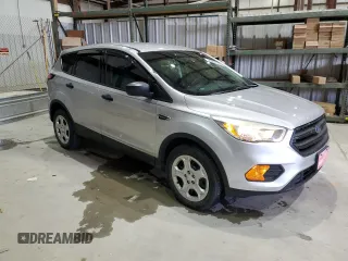 2017 Ford Escape S with VIN 1FMCU0F77HUA21014, listed as a Copart auction lot 58357195 with 46,722 mi miles and Salvage title. Bid and sale history available at DreamBid. Image 4.