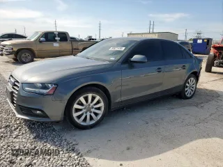 2014 Audi A4 Premium z VIN WAUAFAFL0EN032173, wystawiony jako Copart lot #50821435 z przebiegiem Nie podano mil oraz Szkoda całkowita • Salvage title. Historia ofert i sprzedaży dostępna na DreamBid. Obrazek 1.