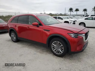 2024 Mazda CX-90 Preferred Plus with VIN JM3KKCHD6R1148065, listed as a Copart auction lot 76298454 with Not Provided miles and Non Repairable. Bid and sale history available at DreamBid. Image 4.