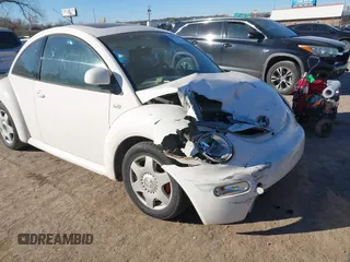 1999 Volkswagen Beetle GLS with VIN 3VWCA21C8XM456184, listed as a IAAI auction lot 41657844 with 138,793 mi miles and . Bid and sale history available at DreamBid. Image 1.