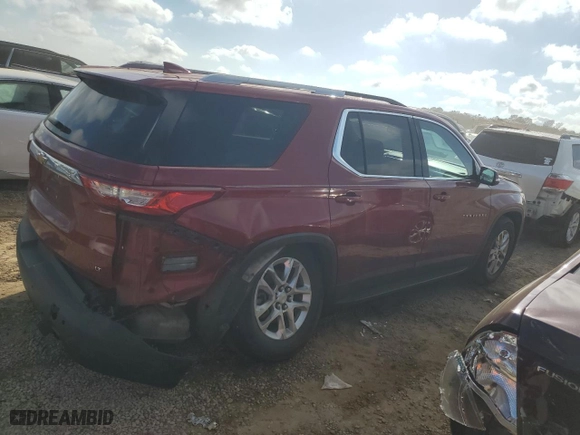 2018 Chevrolet Traverse LT Cloth with VIN 1GNEVGKW8JJ118897, listed as a Copart auction lot 44454885 with 128,814 mi miles and Salvage Title. Bid and sale history available at carsss.com. Image 3.