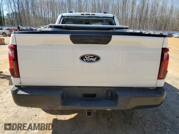 2024 Ford F-150 XL z VIN 1FTEX1KP2RKE07403, wystawiony jako Copart lot #84509914 z przebiegiem 6 603 mil mil oraz Szkoda całkowita • Salvage title. Historia ofert i sprzedaży dostępna na DreamBid. Obrazek 6.
