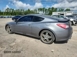 2010 Hyundai Genesis Coupe with VIN KMHHT6KD9AU028740, listed as a Copart auction lot 62997005 with 210,161 mi miles and Clean title. Bid and sale history available at DreamBid. Image 2.