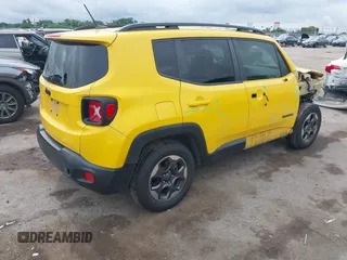 2017 Jeep Renegade Latitude with VIN ZACCJABB9HPF07564, listed as a IAAI auction lot 42491504 with 79,597 mi miles and . Bid and sale history available at DreamBid. Image 4.