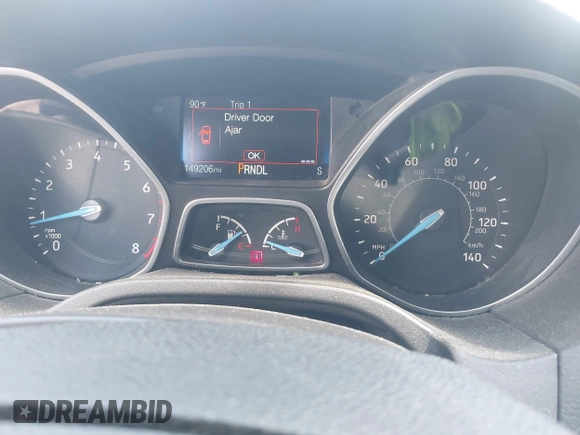 2016 Ford Focus SE with VIN 1FADP3F20GL400887, listed as a IAAI auction lot 42358729 with 149,206 mi miles and . Bid and sale history available at DreamBid. Image 7.